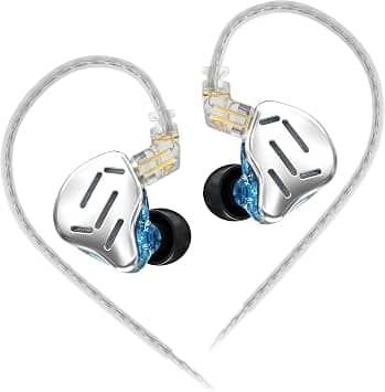 kz KZ-ZAX Headphones & Earbuds Silver New