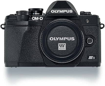 OM SYSTEM OM-D E-M10 Mark IIIs Black Digital Cameras New w/ 14-42mm Kit