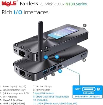 MeLE PCG02 Computers New