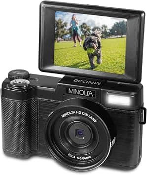Minolta MND30-BK Digital Cameras Black New Body Only