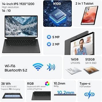 EYY N100 Laptop Computers New