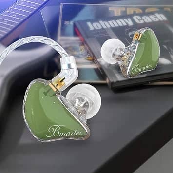 BASN Bmaster-Olive Headphones & Earbuds Green New