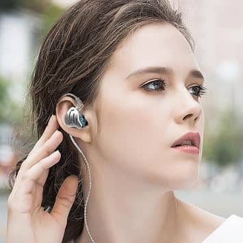kz KZ-ZAX Headphones & Earbuds Silver New