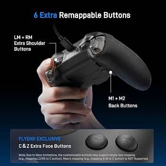 Flydigi VADER 5S Pro Controllers (Game) Black New