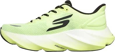 Skechers Men's Aero Burst Sneaker Yellow 10 New