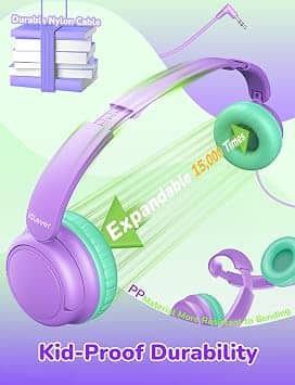 iClever HS28 Headphones & Earbuds Bright Color New