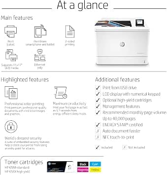 HP M751dn Printers Open-Box Excellent