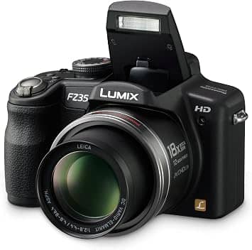 Panasonic LUMIX FZ35 Digital Cameras Black Used - Good Body Only