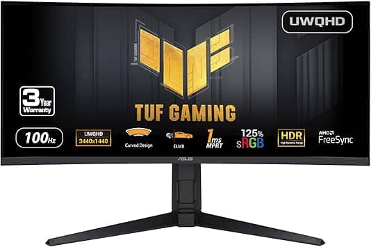 ASUS VG34VQEL1A Monitors New Black