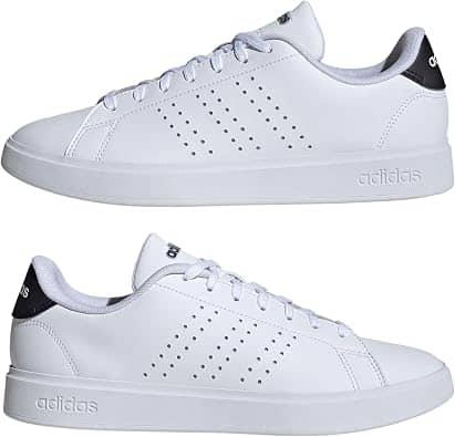 Adidas Advantage 2.0 Sneaker White Full Size Run New