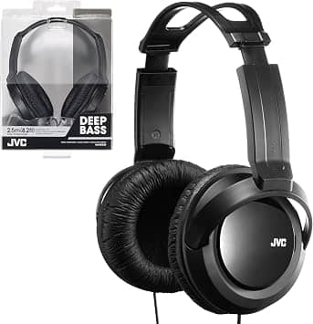 JVC HARX330 Headphones & Earbuds Black New
