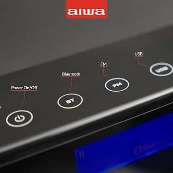 Aiwa Exos-10 Wireless speaker Portable Bluetooth Speakers Black New