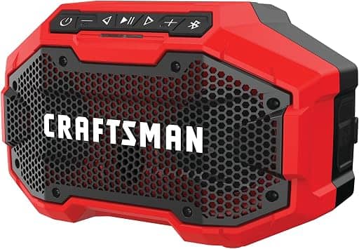 CRAFTSMAN CMCR001B Portable Bluetooth Speakers Mix New