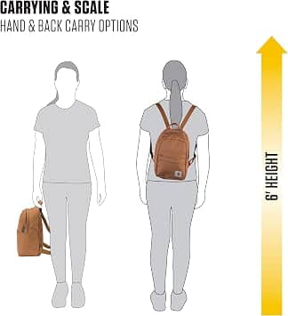 Carhartt Classic Mini Backpack Women's bags Black New