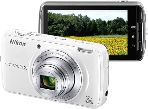Nikon COOLPIX S810c Digital Cameras White New Body Only