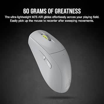 Corsair M75 Air Mice Gray New
