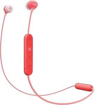 Sony WI-C300 Headphones & Earbuds Red New