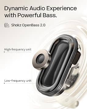 Shokz OpenFit 2 Headphones & Earbuds Black New