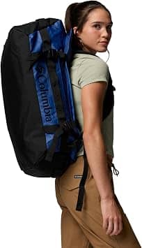 Columbia Landroamer Duffel Women's bags Blue Polyester 60L New