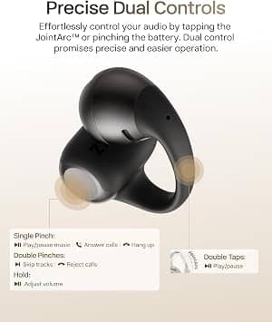 Shokz OpenDots 2 Headphones & Earbuds Black New