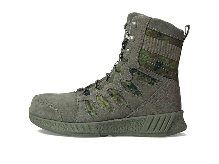 Reebok Floatride Energy Tactical EH Comp Toe Sneaker Green Full Size Run New