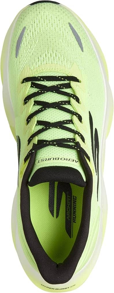 Skechers Men's Aero Burst Sneaker Yellow 10 New
