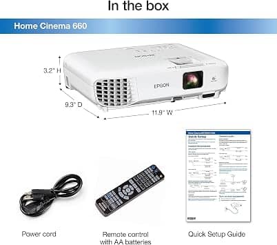 Epson HC660 Projectors New