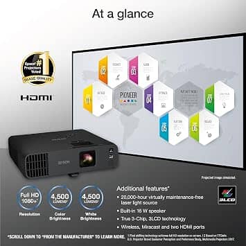Epson Pro EX10000 Projectors New
