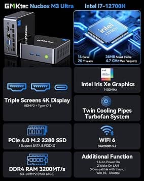 GMKtec M3 Ultra Computers New