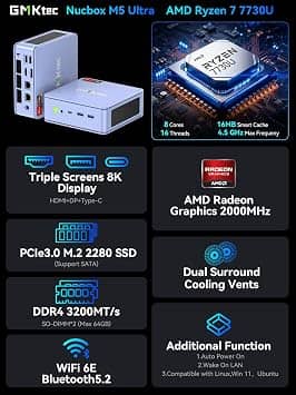 GMKtec M5 Ultra Computers New