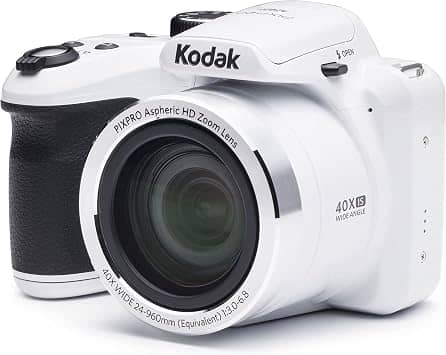 Kodak AZ401-WH Digital Cameras White New Body Only