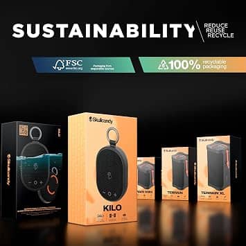 Skullcandy Kilo Portable Bluetooth Speakers New