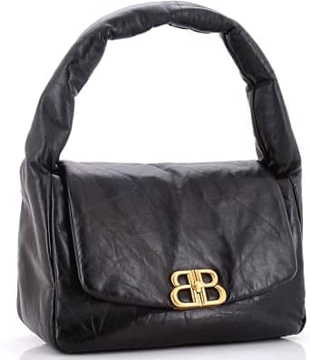 Balenciaga Monaco Crossbody Women's bags Small Grey Quilted New