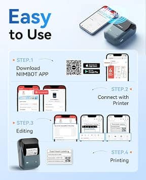 NIIMBOT B1 Label Maker Printers New