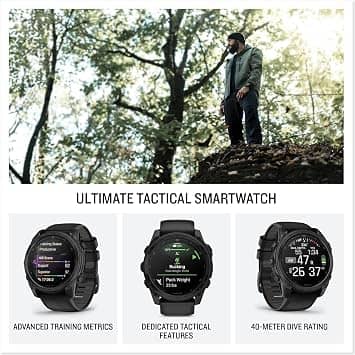 Garmin tactix 8 – 51 mm, AMOLED Smartwatches Black 51mm New