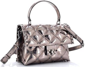 Valentino Garavani Candystud Top Handle Women's bags Grey Unspecified New