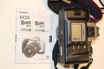 Canon EOS Rebel K2 Digital Cameras Black New Body Only