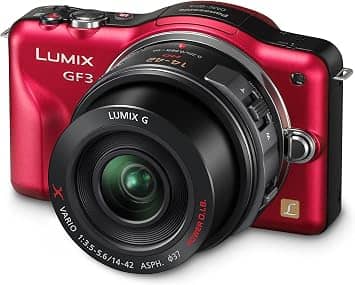 Panasonic LUMIX DMC GF3X Digital Cameras Red New w/ 14-42mm Kit