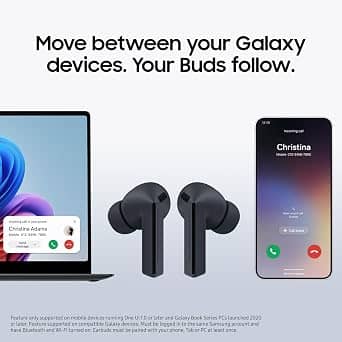 Samsung Galaxy Buds3 FE Headphones & Earbuds Black New