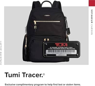 Tumi Carson Backpack Women's bags Black New