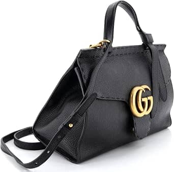 Gucci GG Marmont Top Handle Women's bags Mini Pink Leather New