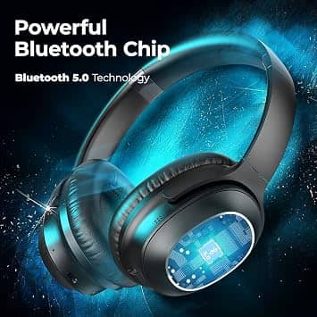 Tribit BTH83 Headphones & Earbuds Black New