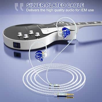 BASN Bunique-Blue Headphones & Earbuds New
