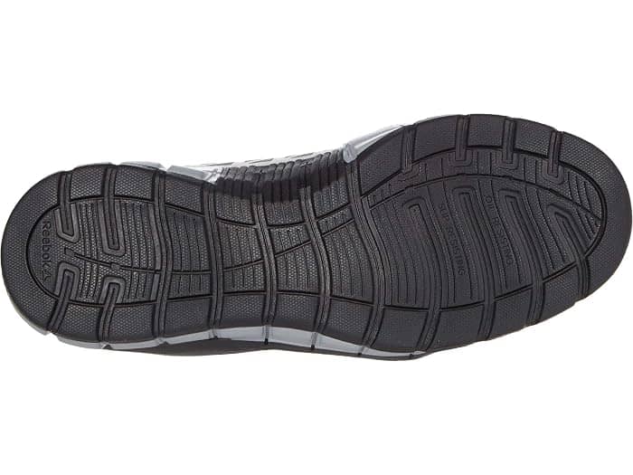 Reebok Sublite Cushion Work Sneaker Black Full Size Run New