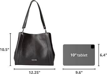 Calvin Klein Reyna Shoulder Bag Women's bags Grey Novelty New