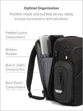 Tumi Commute Backpack Women's bags Black Unspecified New