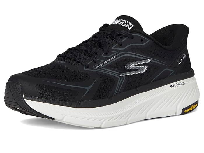 Skechers Max Cushioning Premier Sneaker Black Full Size Run New