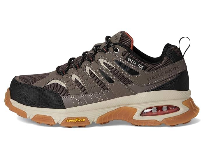 Skechers Skech-Air Sneaker Black Full Size Run New