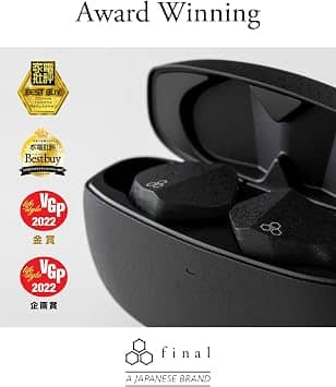 Final ZE3000 Headphones & Earbuds Black New