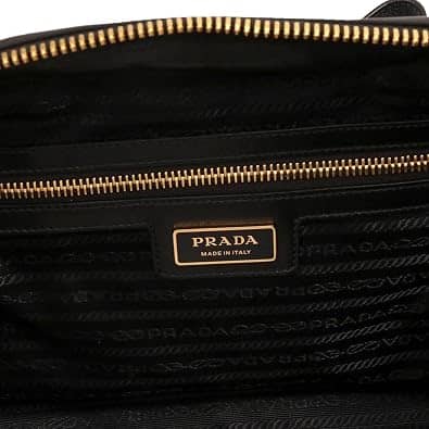 Prada Re-Edition Top Handle Women's bags Black Saffiano Leather New